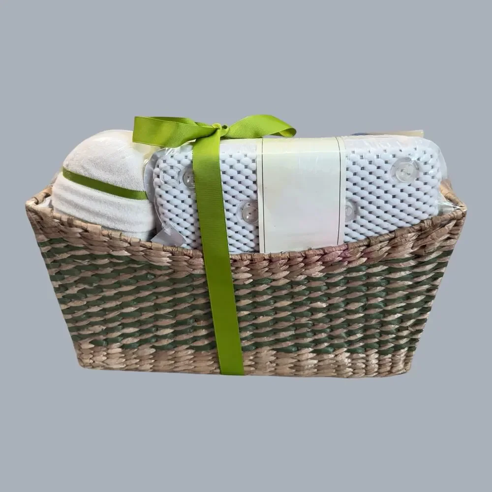 Cru De Provence 10 Pcs Gift Set Bath Spa Basket Vanilla Coconut Scent New Sealed